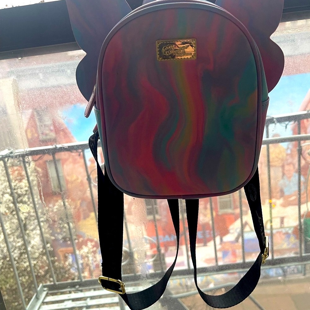 Luv Betsey by Betsey Johnson Multicolor Backpack with butterfly wings!!!NWOT! - Picture 2 of 12